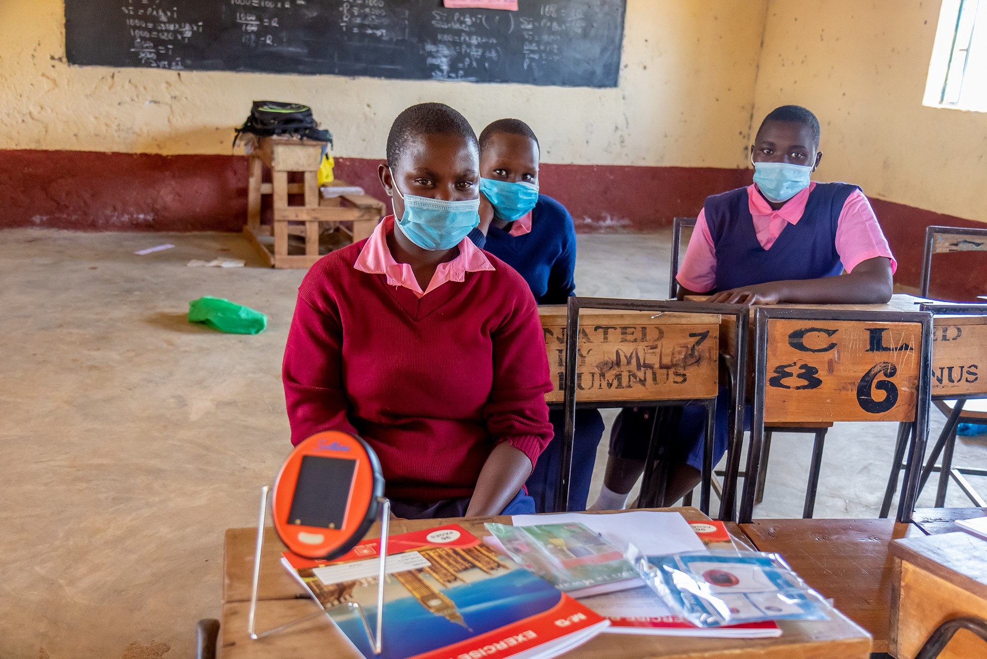 GTN solar lamp aided project dubbed "Edu - Solar" by Grassroots Transforming Network.
